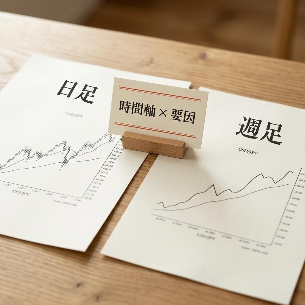 ドル円 チャートの比較記事カバー